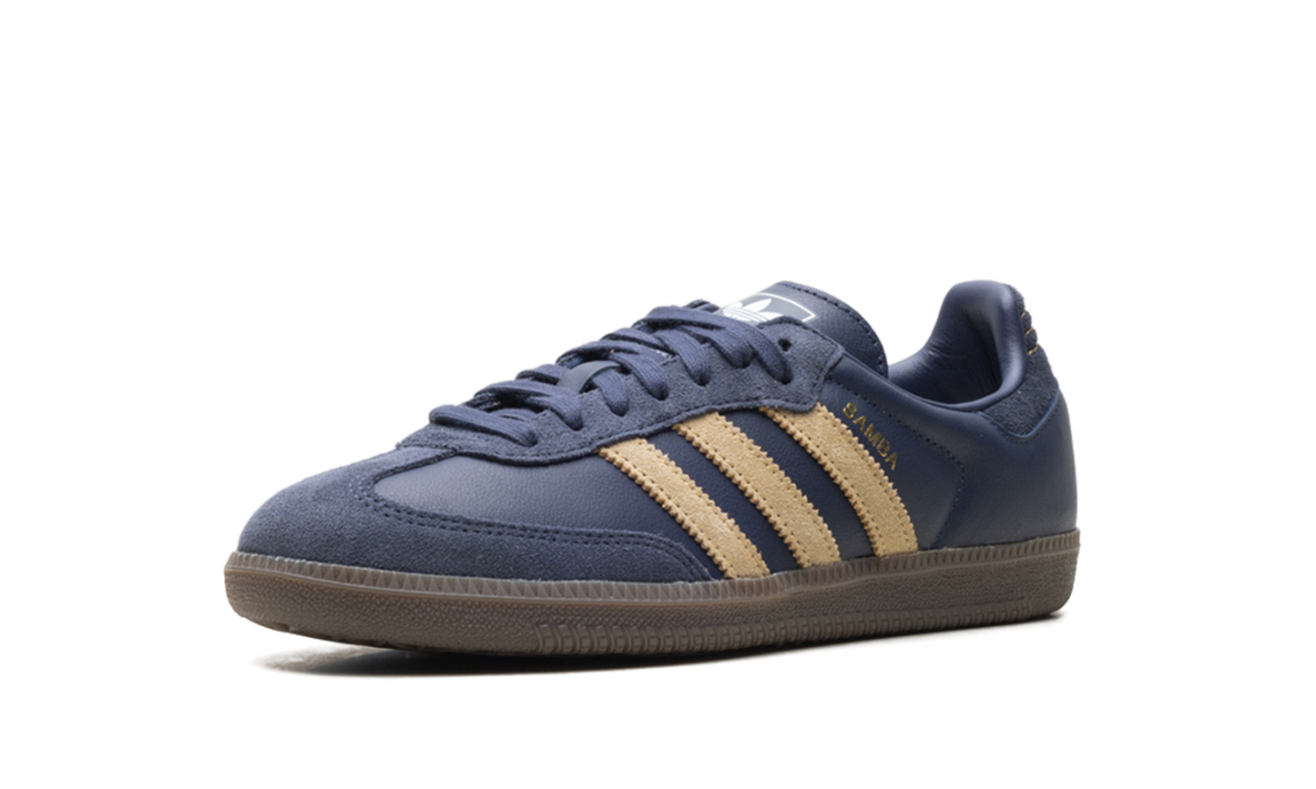 Adidas SAMBA OG "Shadow Navy Golden Beige" JR0894