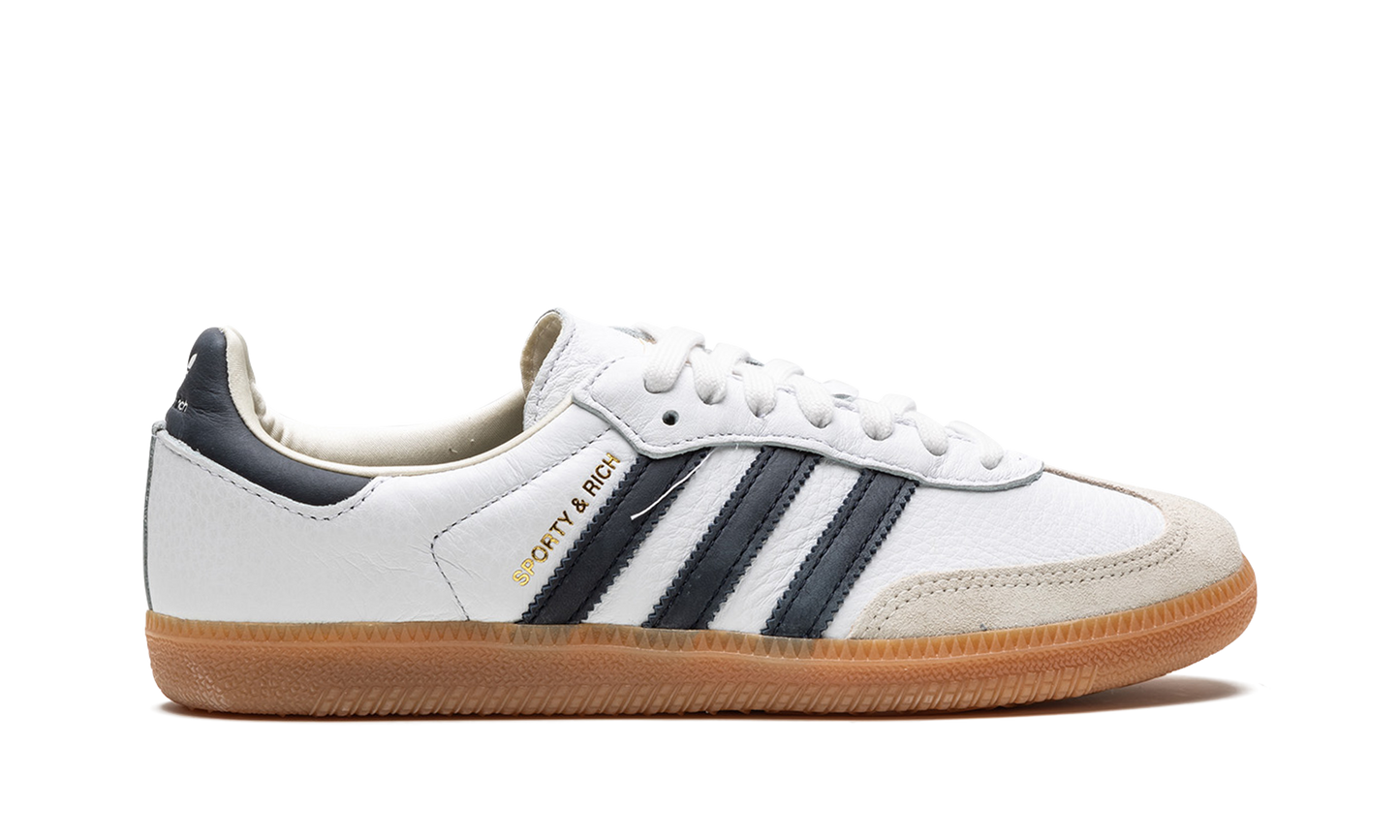 Adidas Samba "Sporty & Rich - White/Black" HP3354