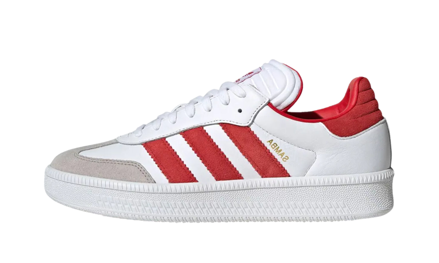Adidas Samba XLG "Cloud White Better Scarlet Clear Granite" JI3189