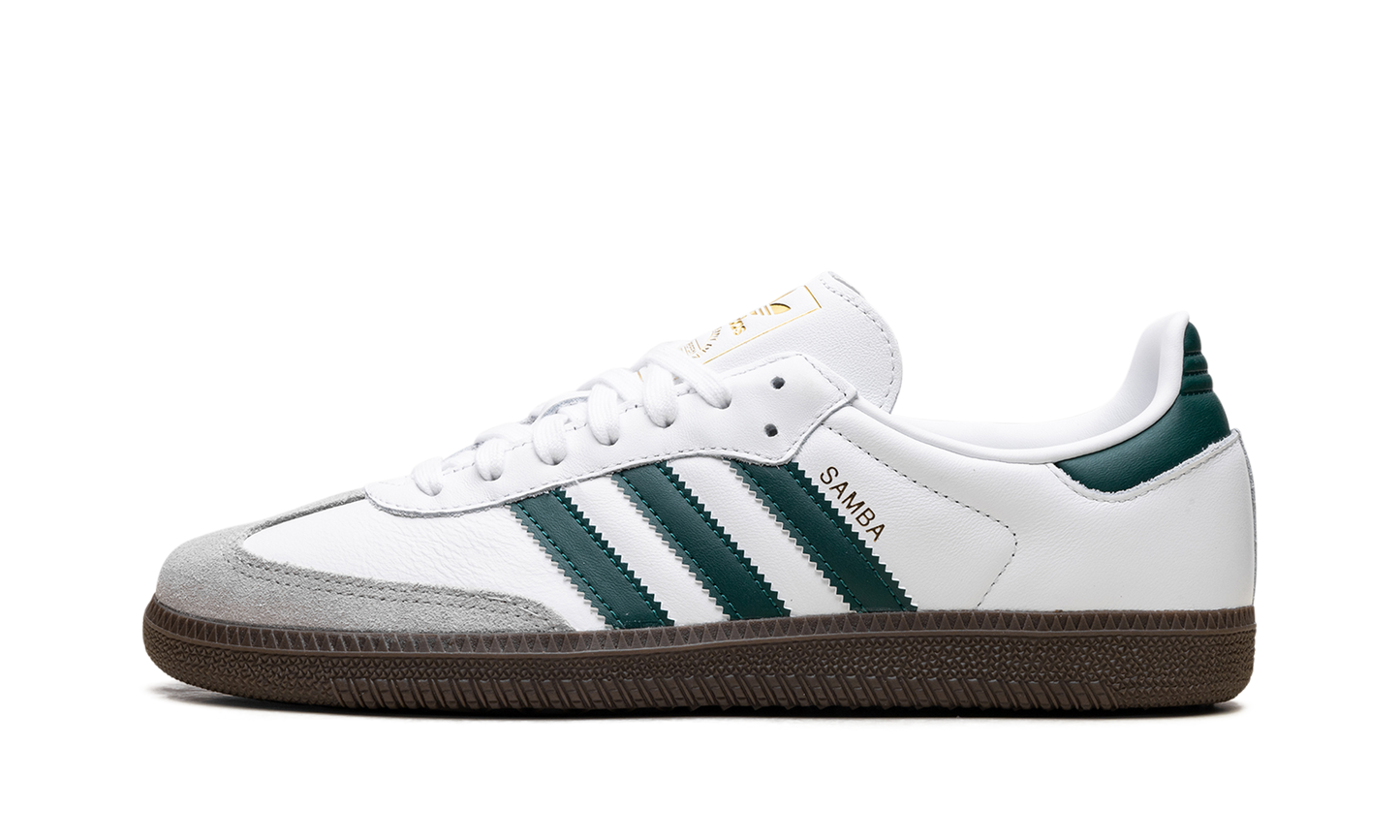 Adidas Samba OG "Cloud White Collegiate Green" JH8797
