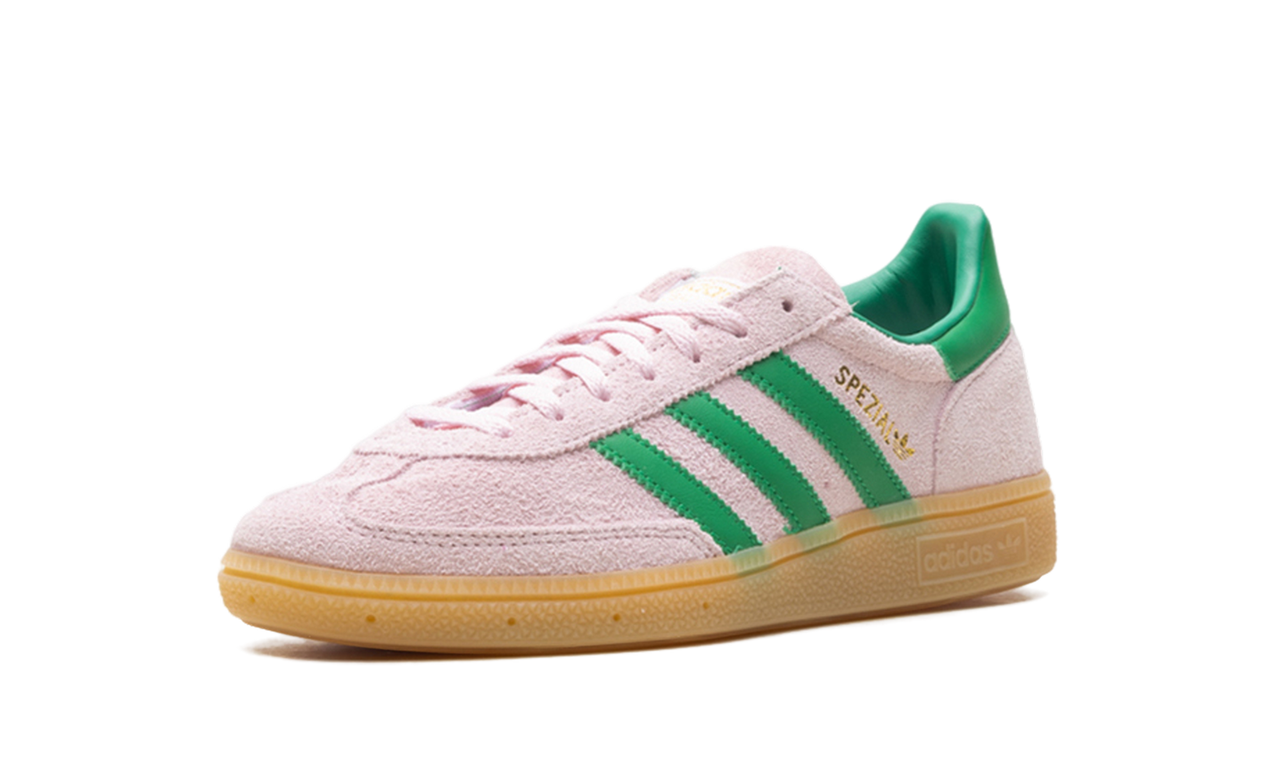 Adidas Handball Spezial WMNS "Clear Pink Green Gold" JR7347