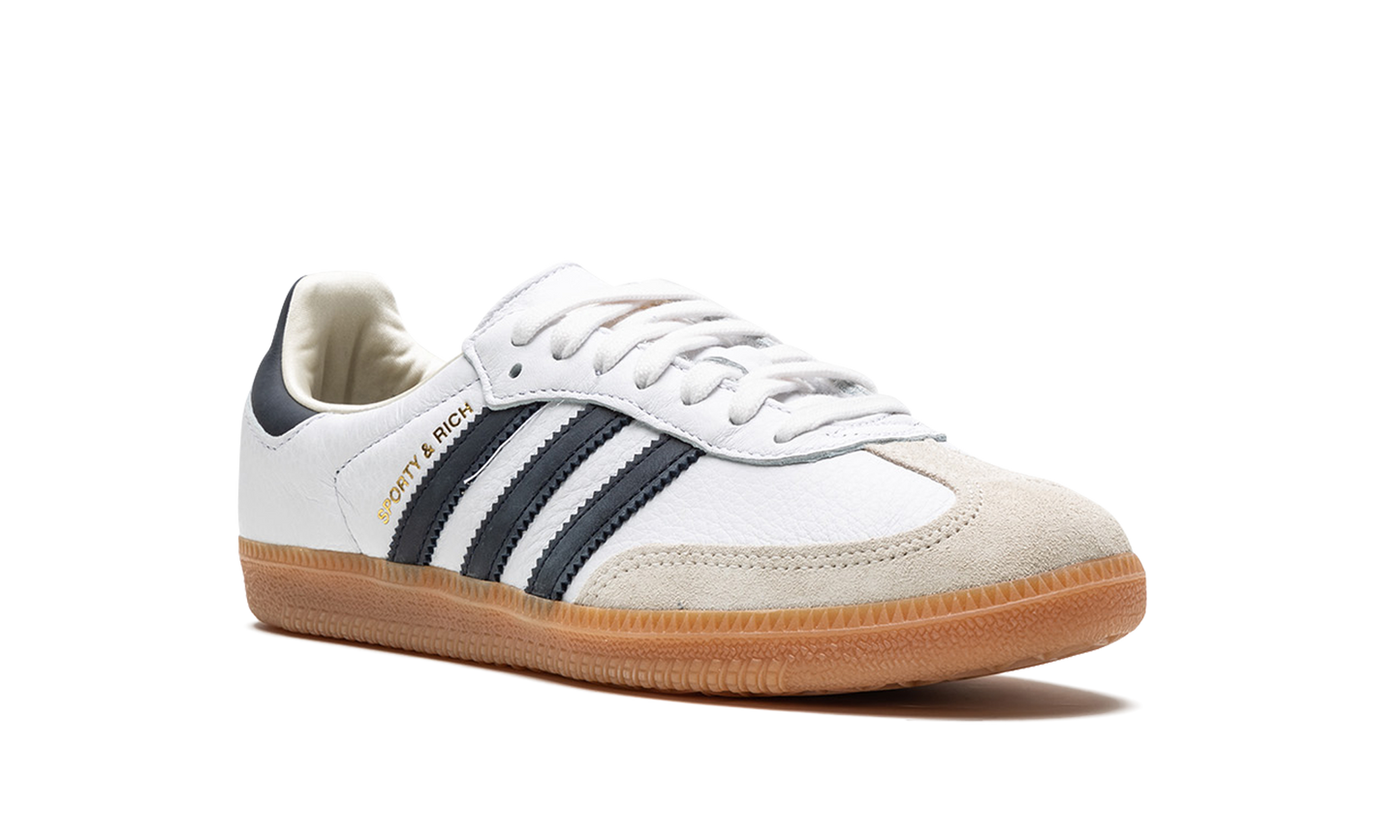 Adidas Samba "Sporty & Rich - White/Black" HP3354