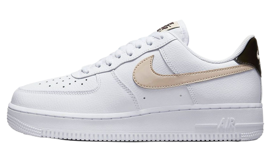 Nike Air Force 1 '07 WMNS White Sanddrift Patent FD9873 100