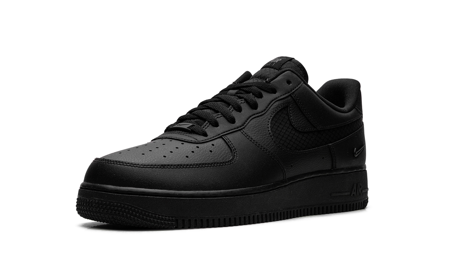 Nike Air Force 1 '07 LV8 "Triple Black Ripstop" IH4452 001