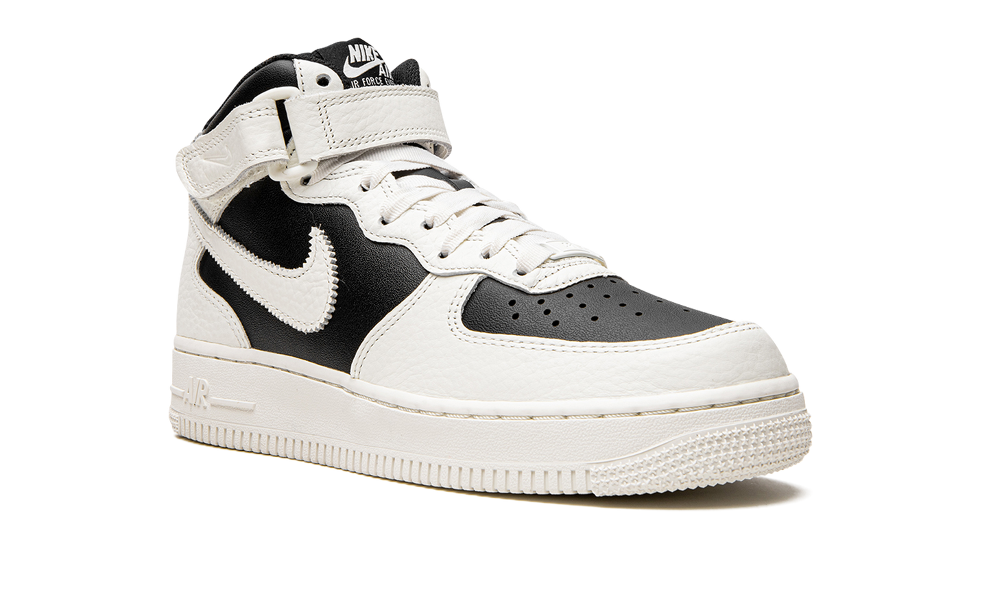 Nike AIR FORCE 1 '07 MID MNS WMNS Black Sial DV2224 001