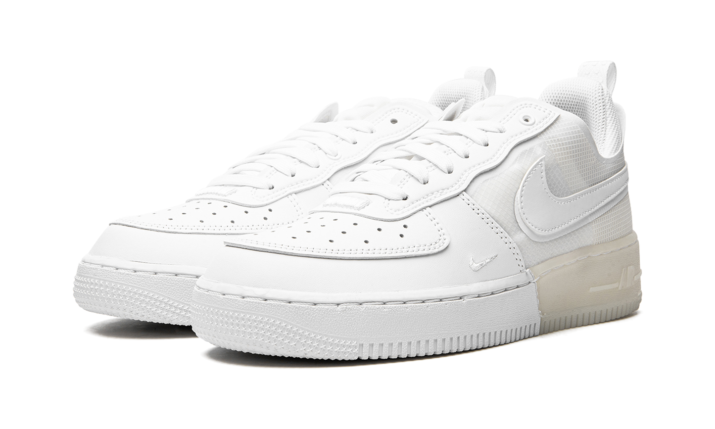 Nike Air Force 1 React "Triple White" DM0573 100