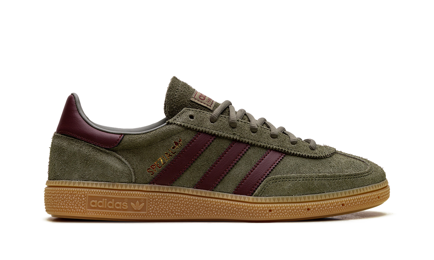 Adidas Handball Spezial "Focus Olive Fox Brown Gum" JQ8297