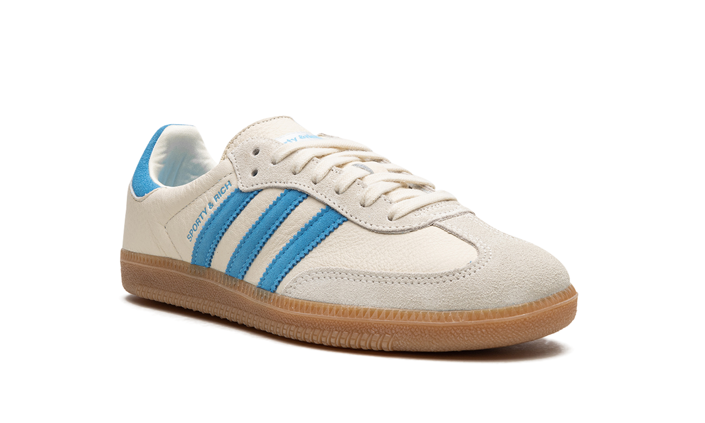 Adidas Samba "Sporty & Rich - Cream Blue" IE7096
