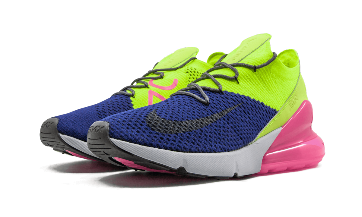 Nike Air Max 270 Flyknit "Regency Purple/Volt" AO1023 501