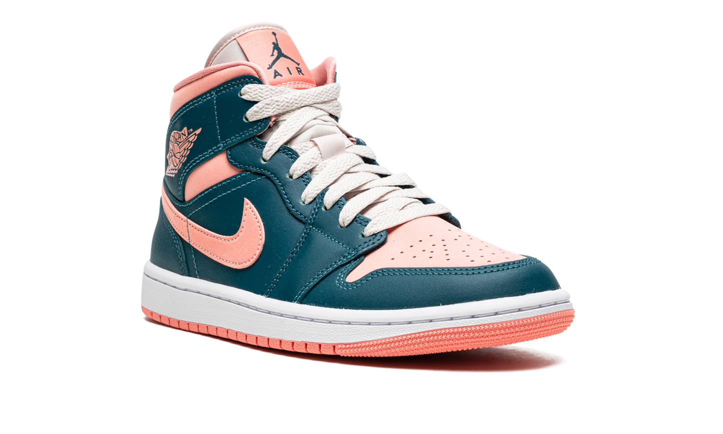 AIR JORDAN 1 MID WMNS Dark Teal Green BQ6472 308
