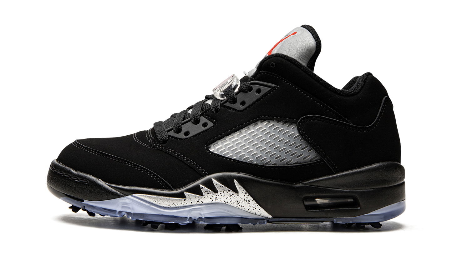 Jordan 5 Retro Low Golf Black Metallic CU4523 003