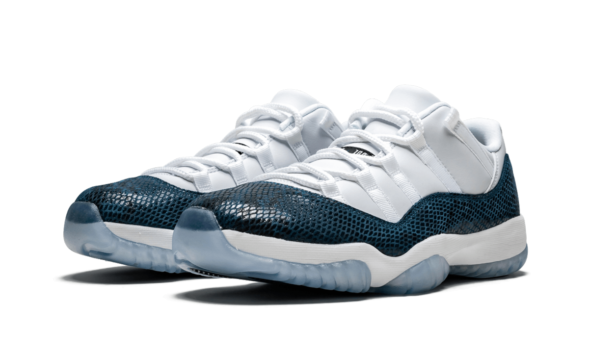 Air Jordan 11 Retro Low LE Blue Snakeskin CD6846 102