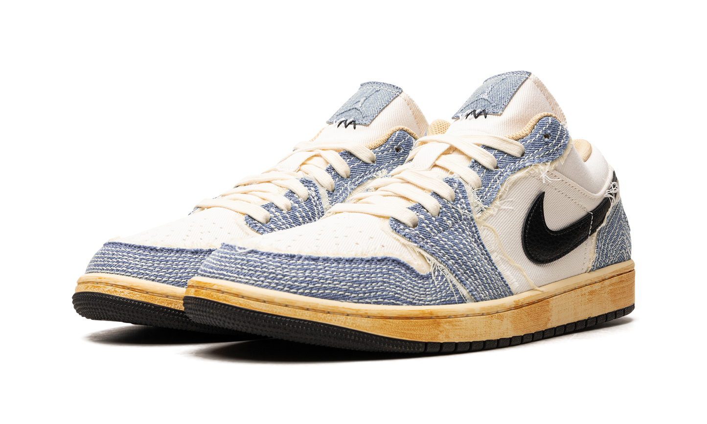 Air Jordan 1 Low SE Sashiko Denim FN7670 493
