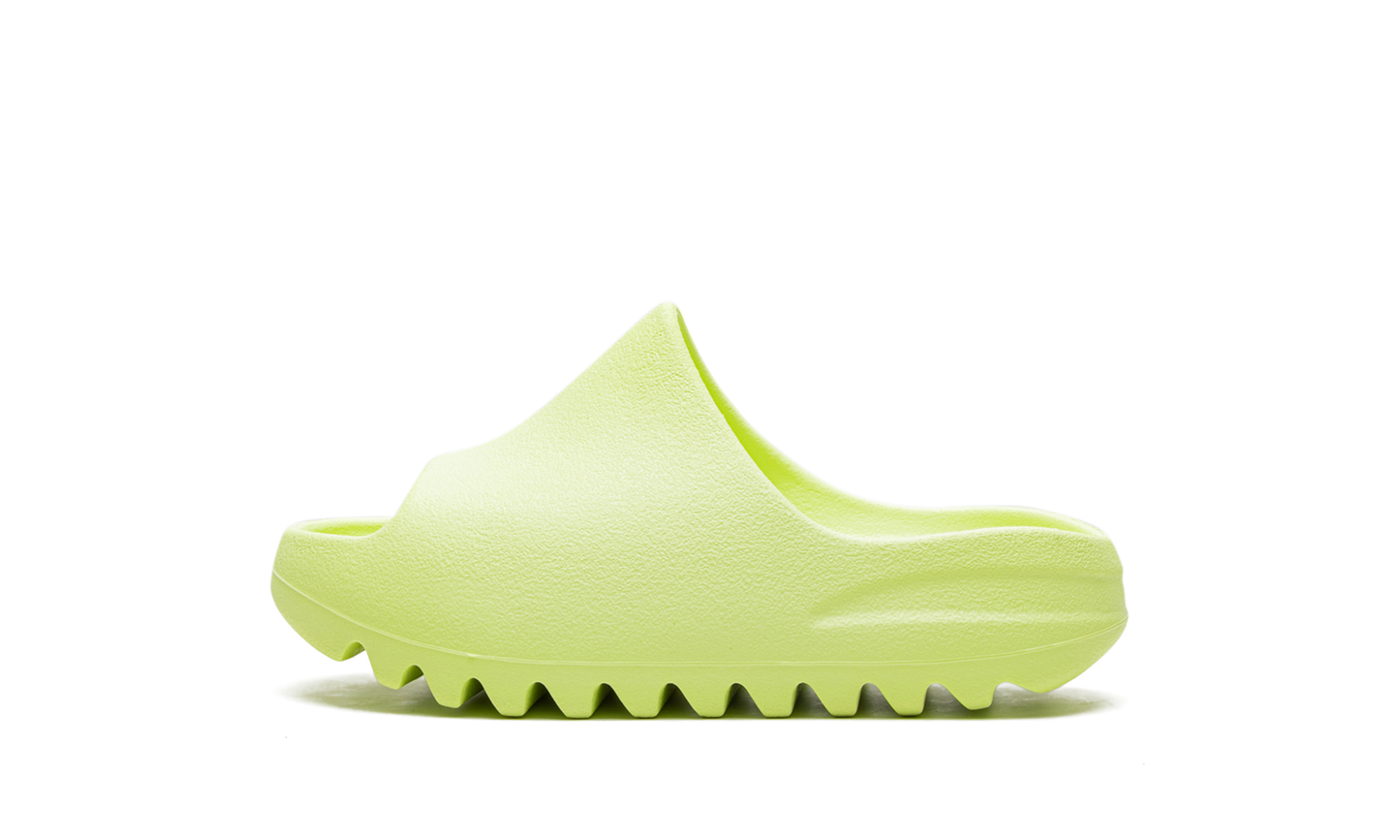 Yeezy Slide Kids "Glow Green" HQ4116