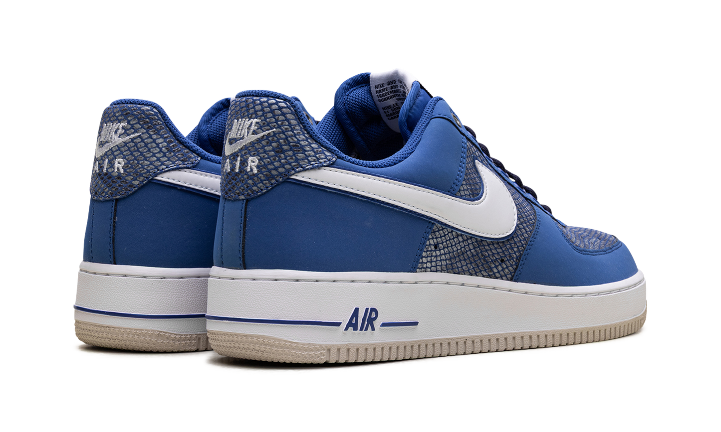 Nike Air Force 1 "Snake Skin Blue" 488298 410