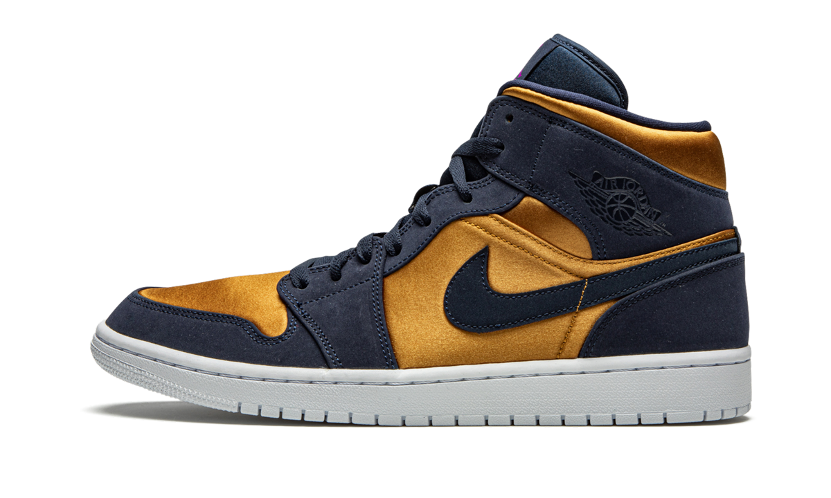 Air Jordan 1 Mid SE Stain Gold 852542 401