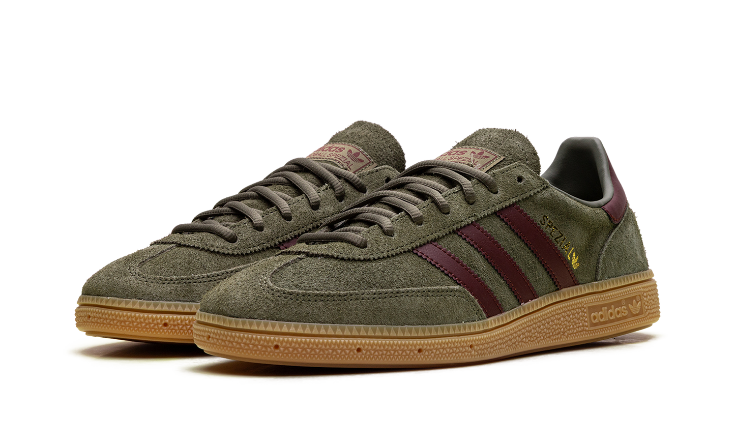Adidas Handball Spezial "Focus Olive Fox Brown Gum" JQ8297