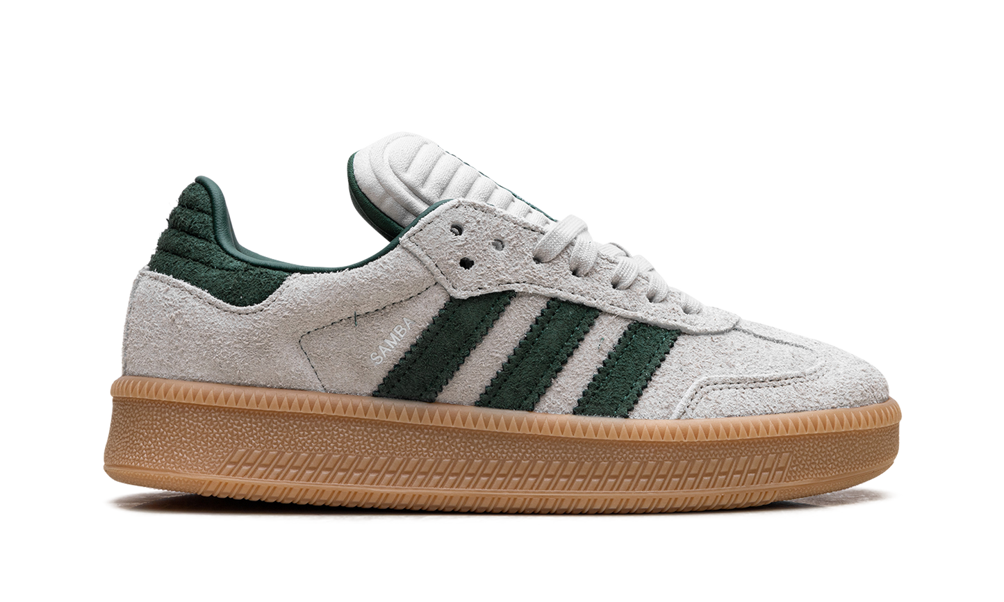 Adidas Samba XLG "Putty Grey Collegiate Green" JI3197