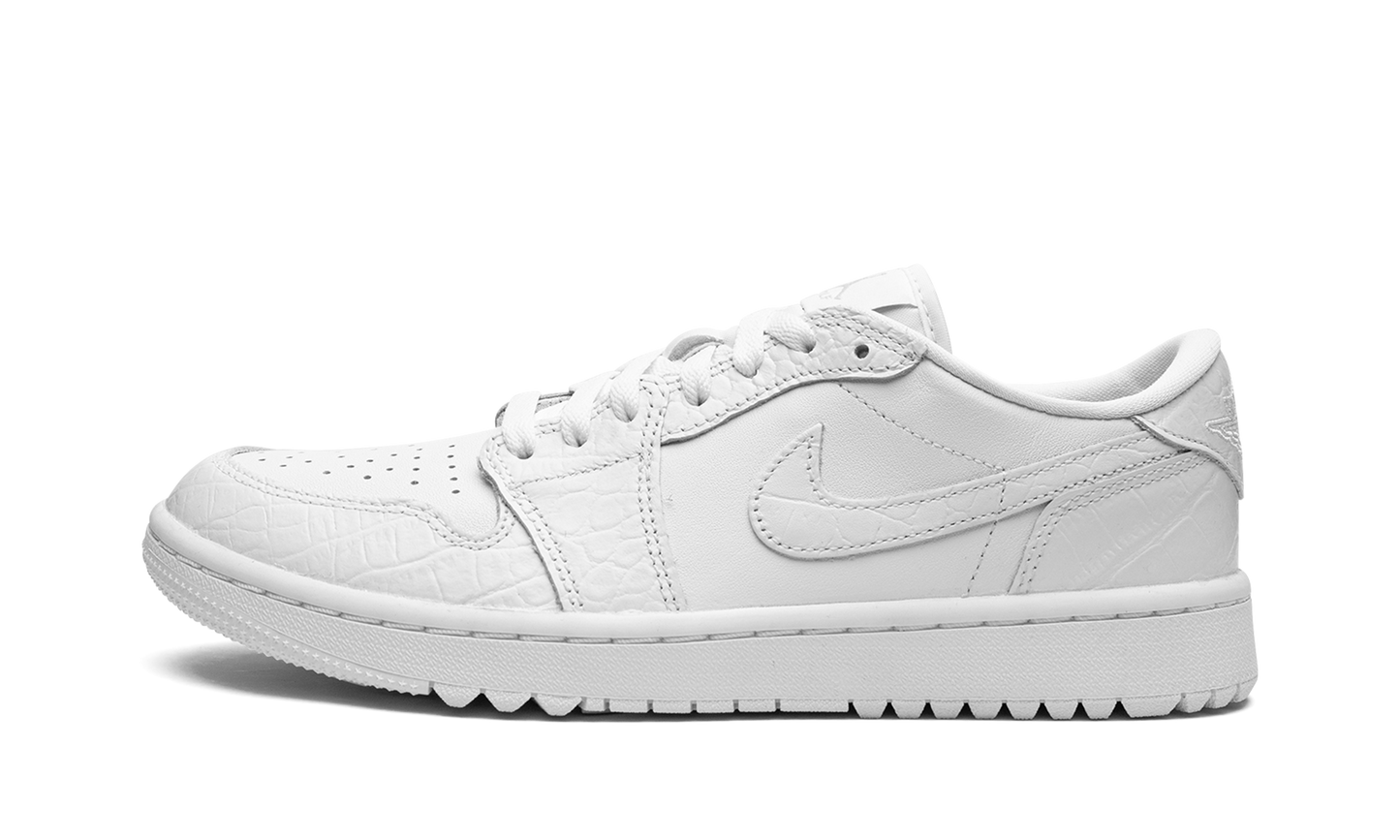 Air Jordan 1 Retro Low Golf White Croc DD9315 110