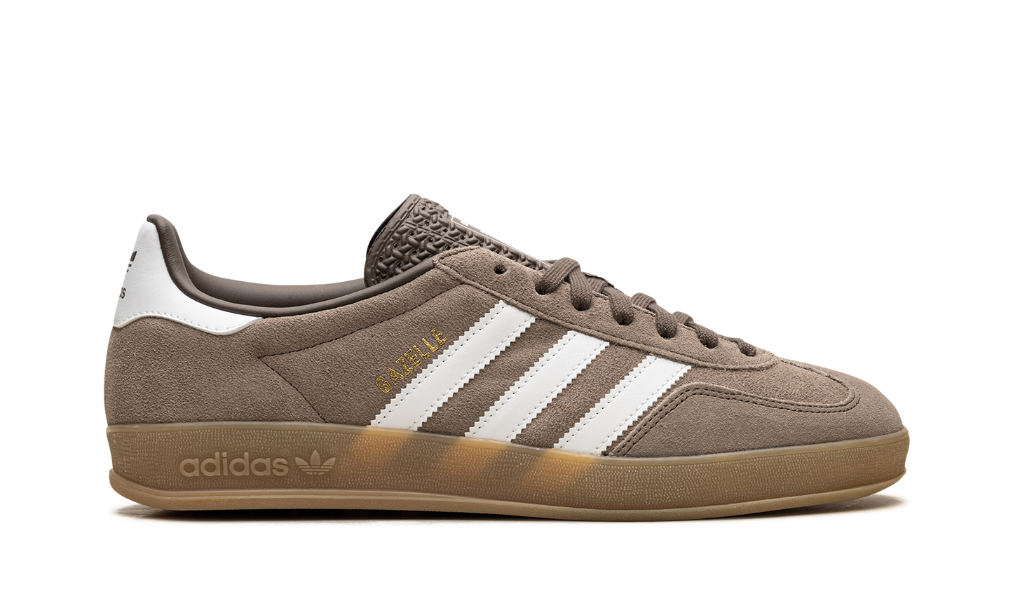 Adidas Gazelle Indoor "Earth Strata White Gold Metallic" JQ0175