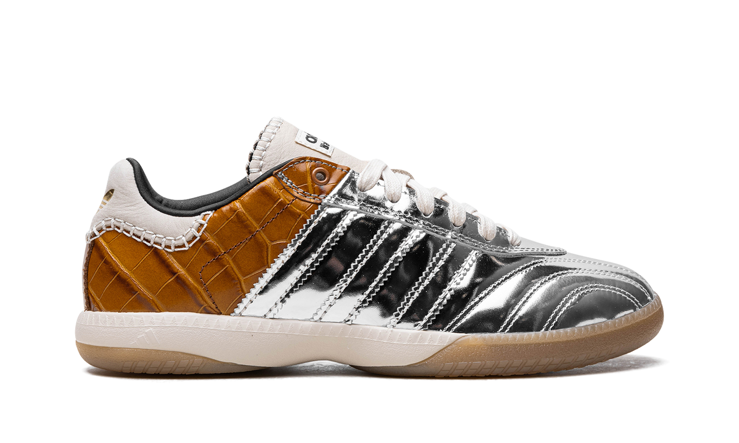 Adidas Samba Millenium "Wales Bonner - Silver Metallic / Easy Yellow" IH5777