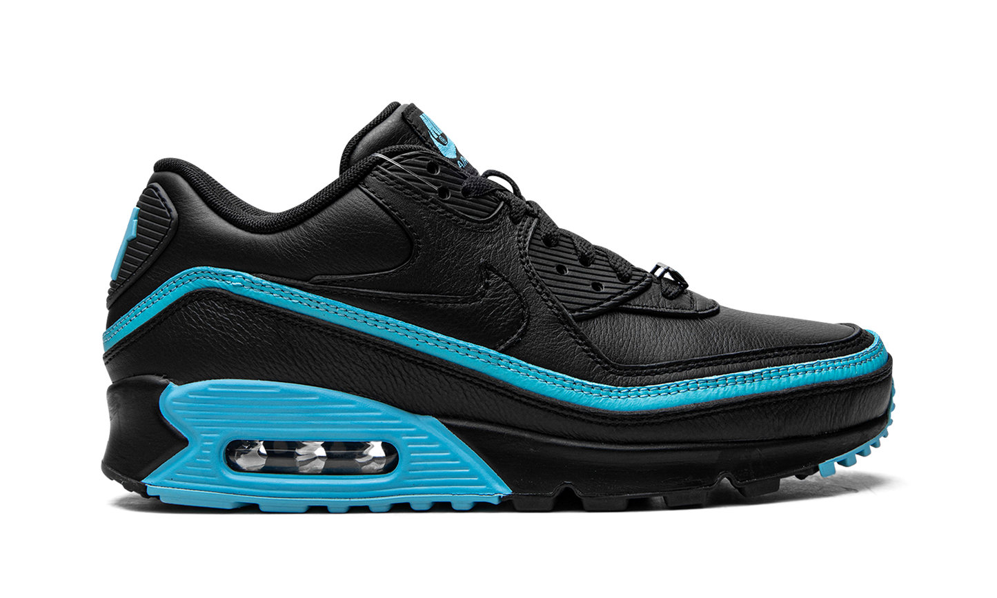 Nike Air Max 90 / UNDFTD "Undefeated Black/Blue Fury" CJ7197 002