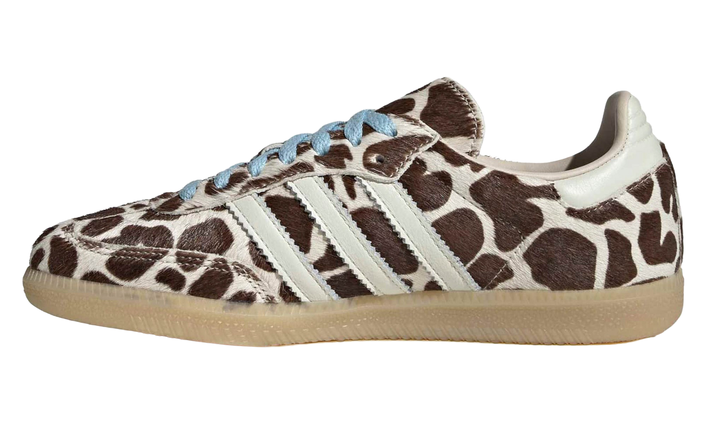 Adidas Samba OG WMNS "Cow Print Crystal Linen" KI6669