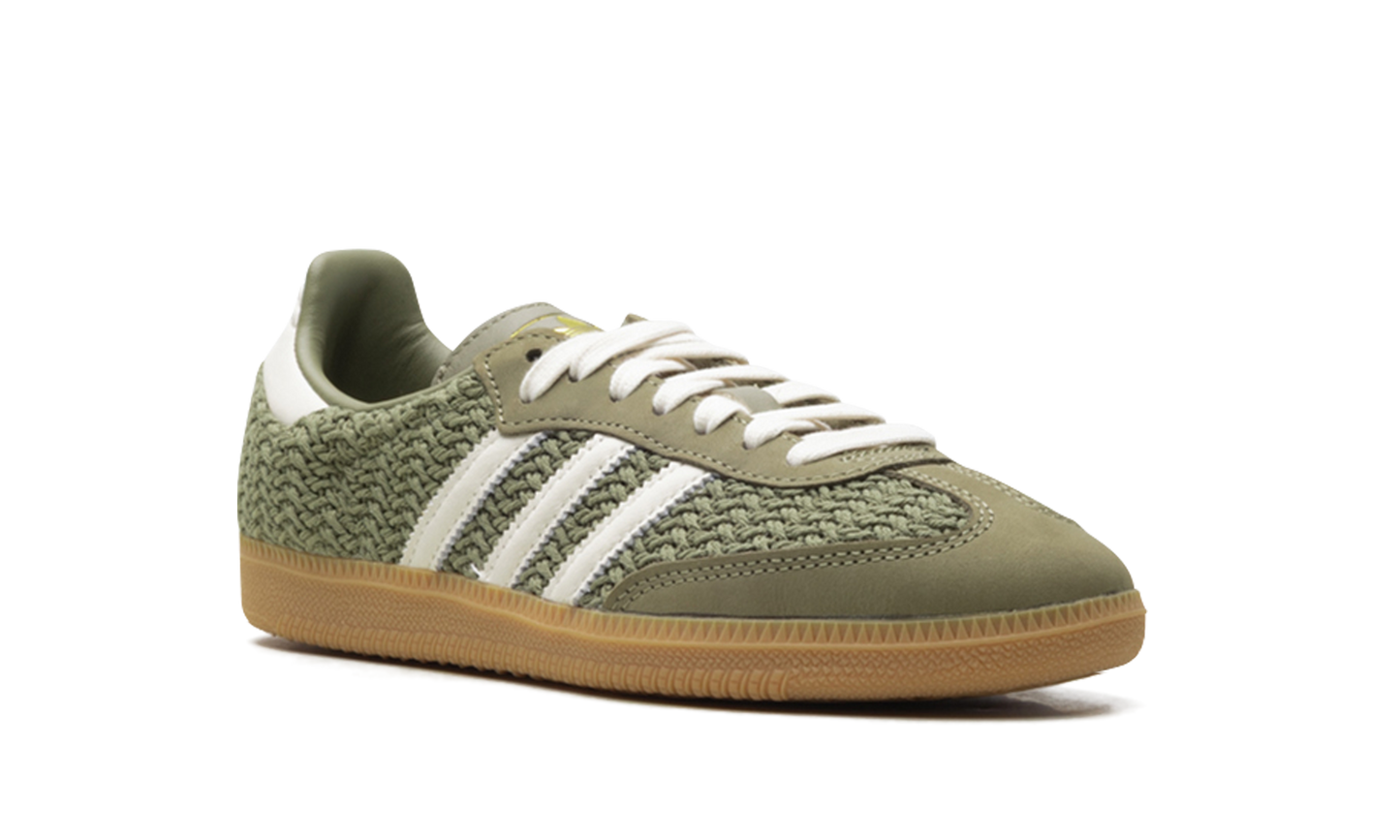 Adidas Samba OG WMNS "Crochet Pack - Orbit Green" JR9447