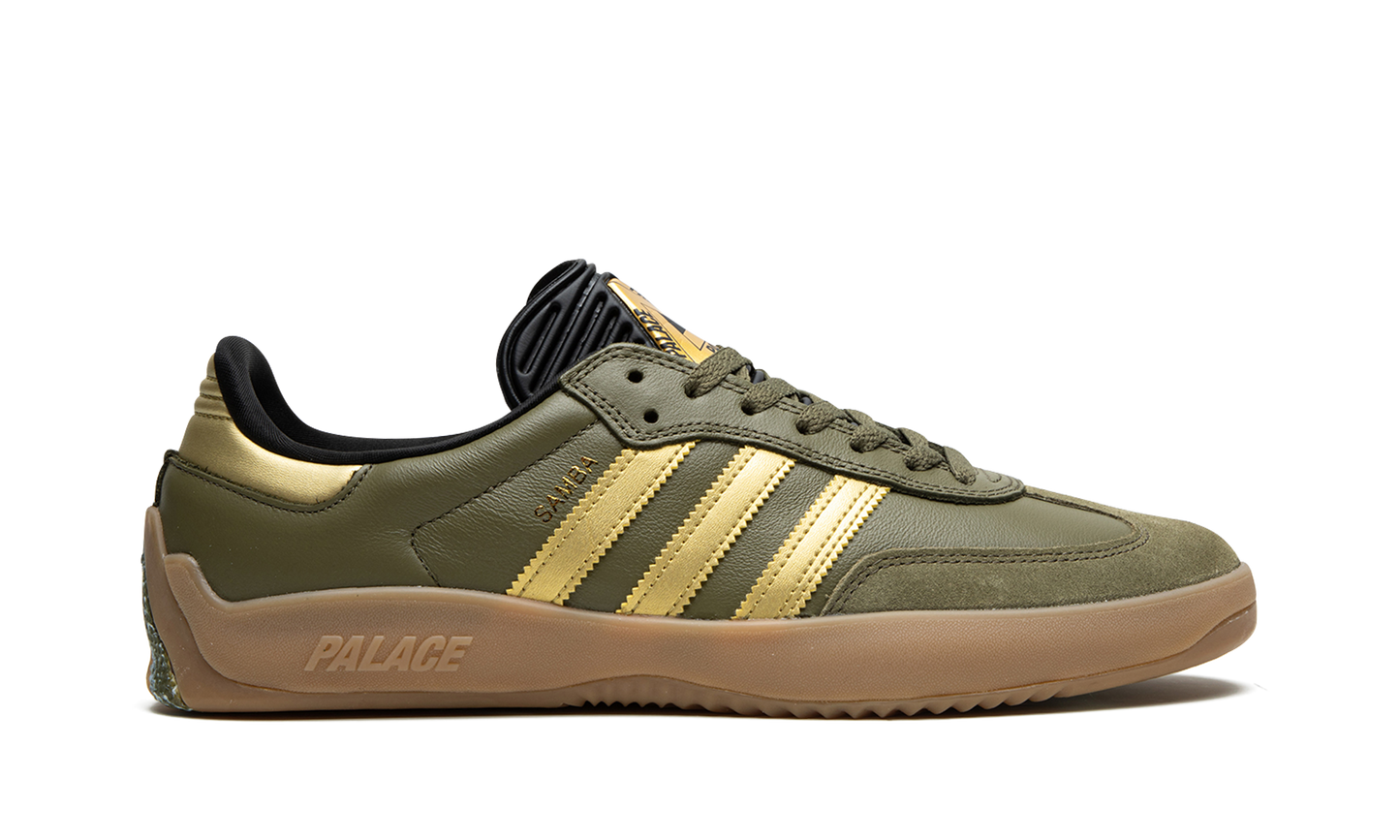 Adidas Puig Samba "Palace - Olive Gold" HQ6100