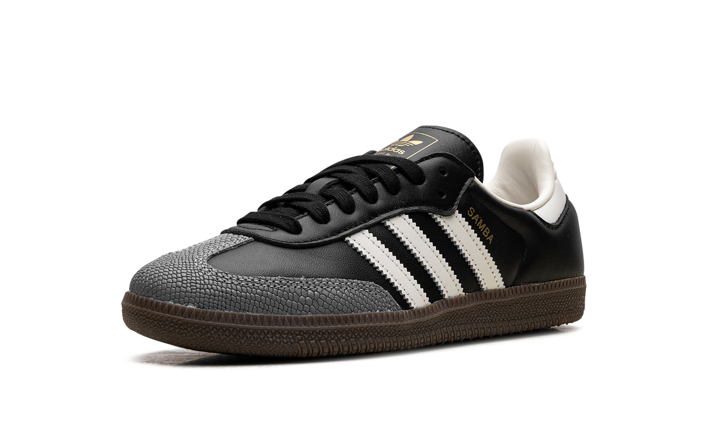 Adidas Samba OG WMNS "Black Off White Gold" JR8165