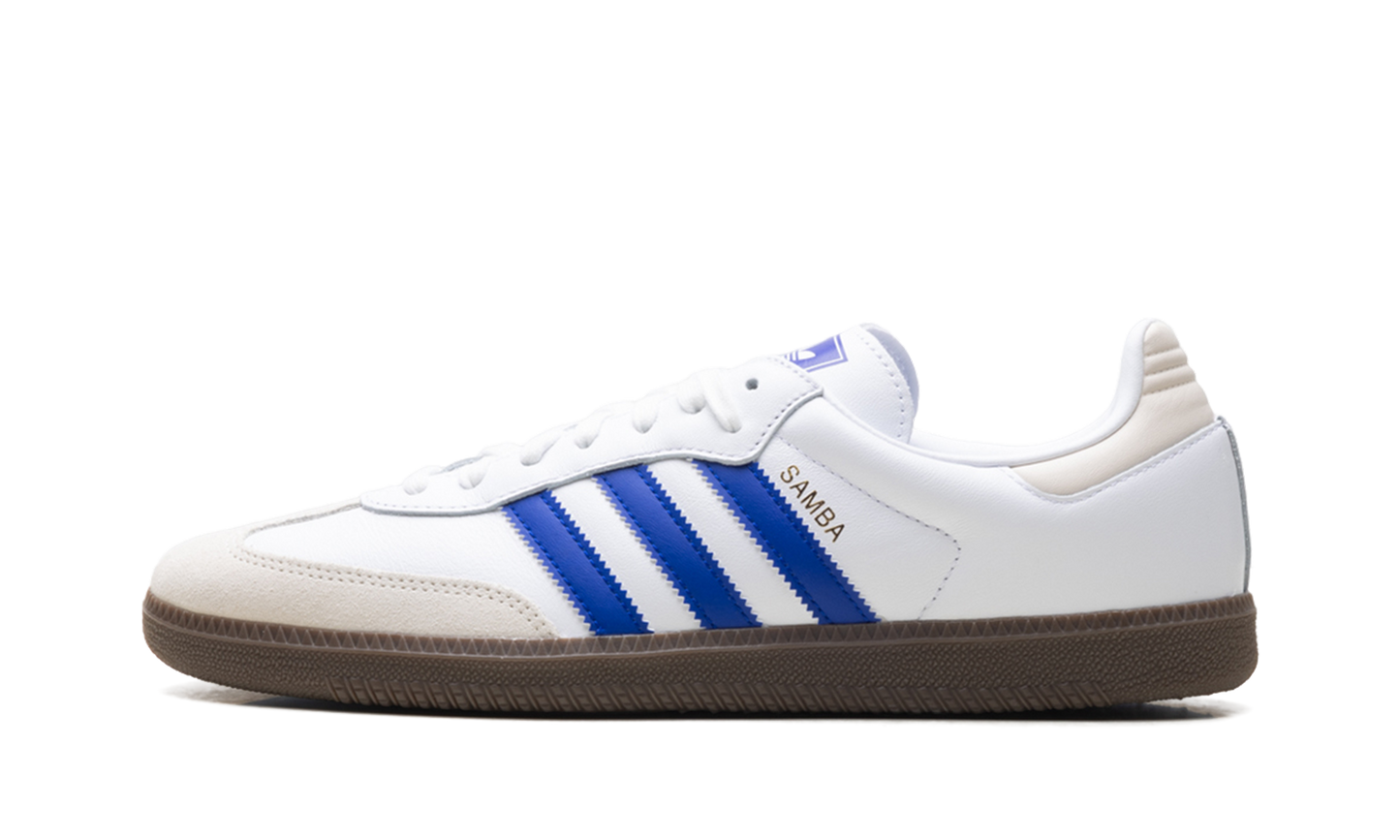 Adidas SAMBA OG "Cloud White Lucid Blue" JR0909