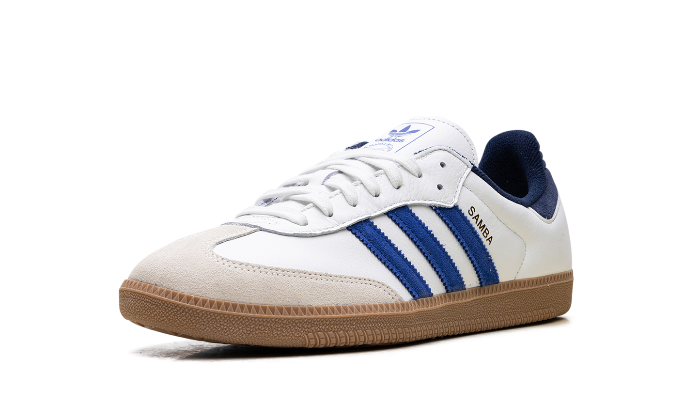 Adidas Samba OG "Core White Royal Blue" JH5632