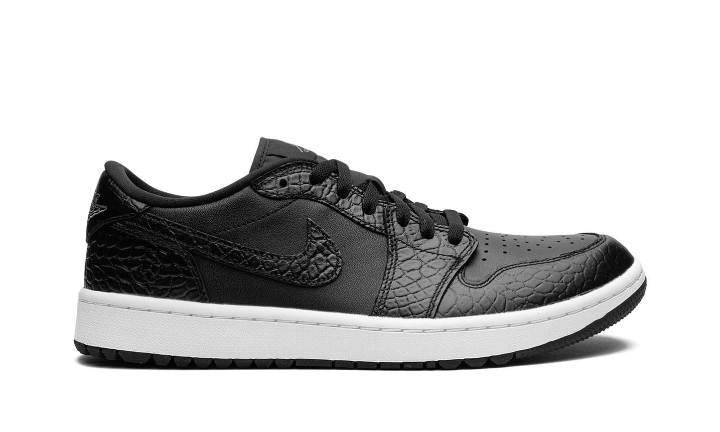 Air Jordan 1 Golf Low Black Croc DD9315 003