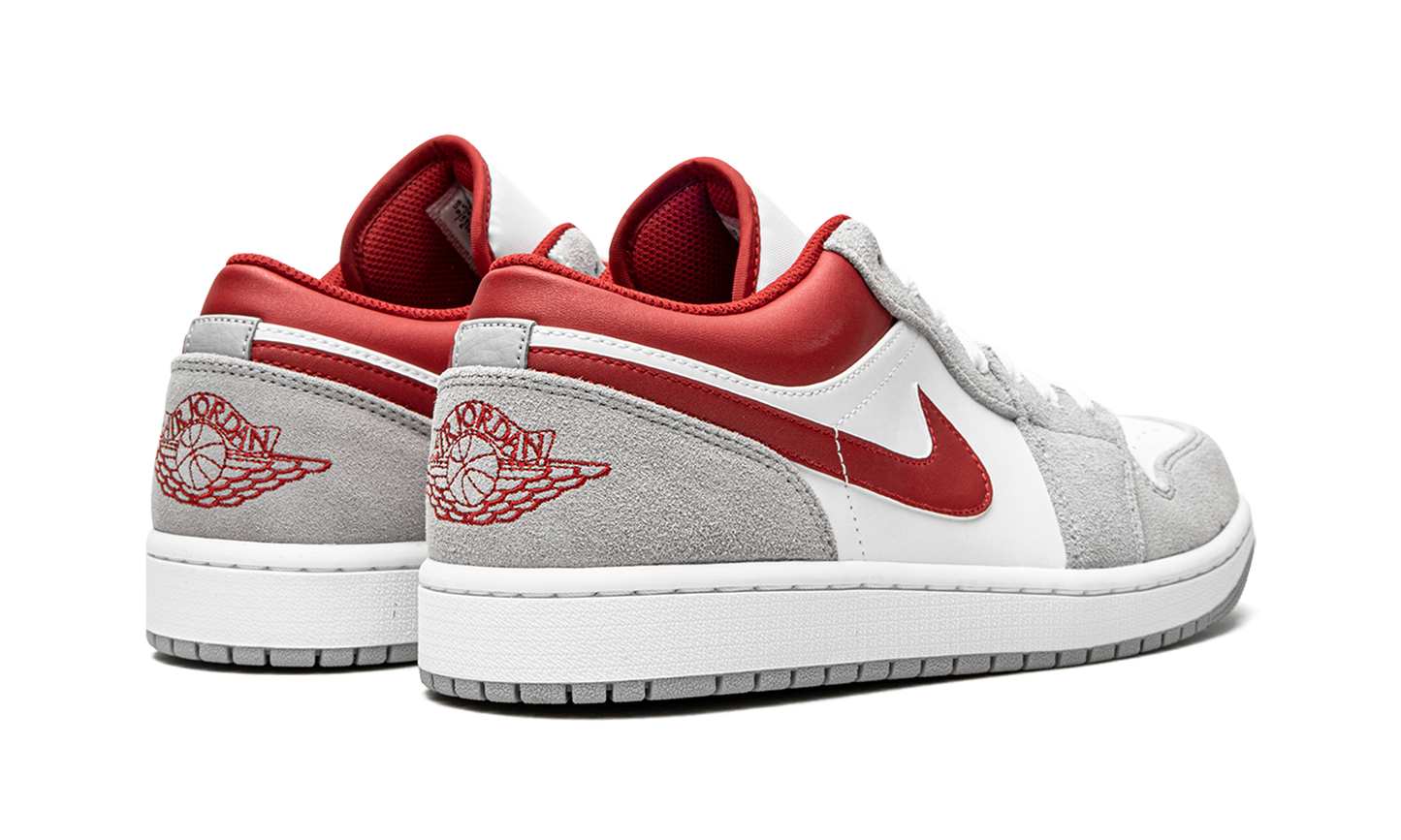 Air Jordan 1 Low SE White / Grey / Red DC6991 016