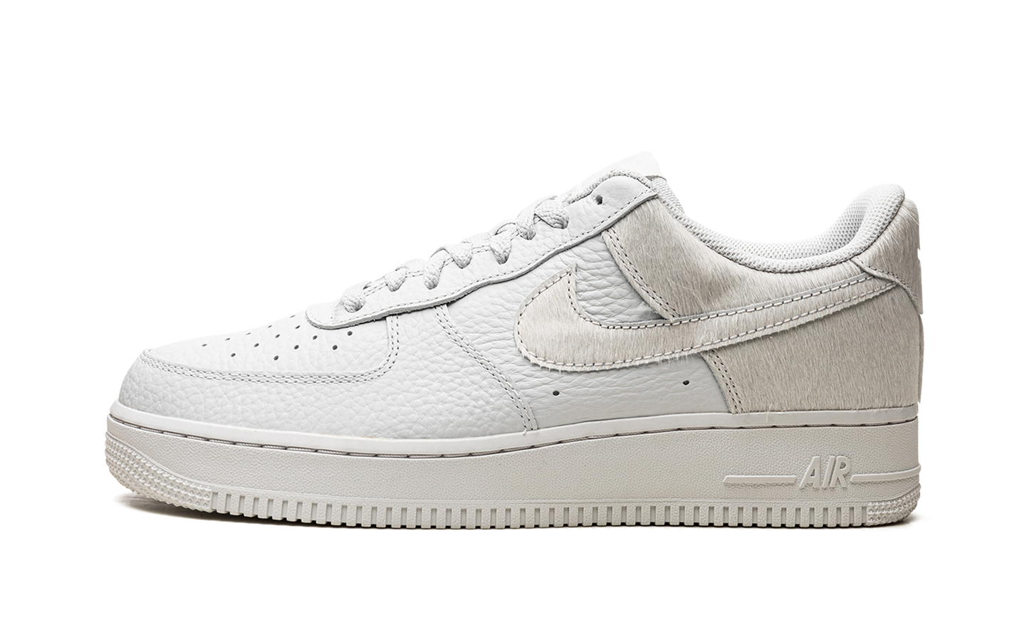 Nike AIr Force 1 "White Pony Hair Heel" DM9088 001