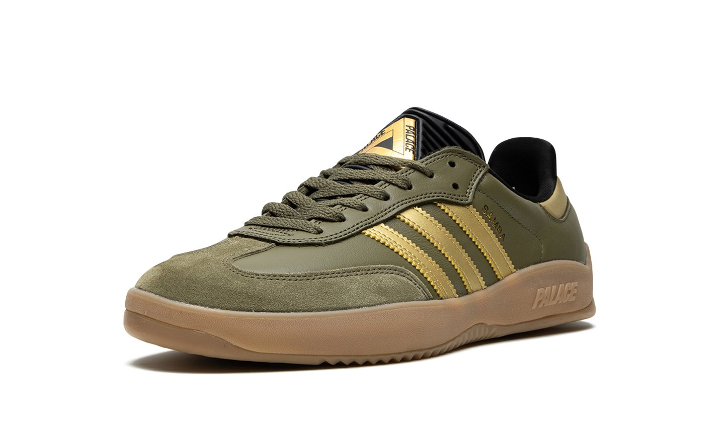 Adidas Puig Samba "Palace - Olive Gold" HQ6100