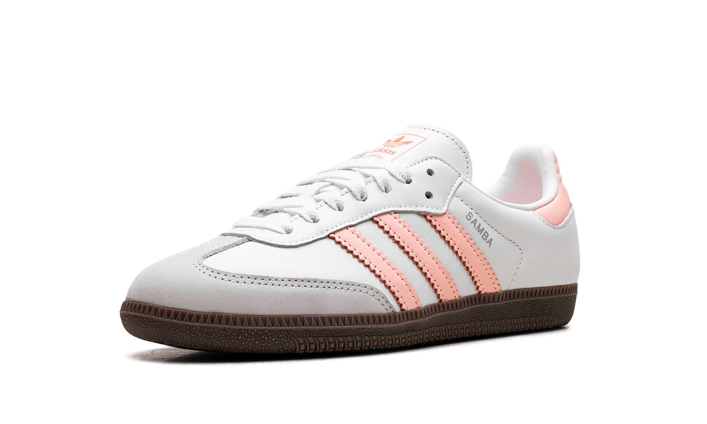 Adidas Samba OG WMNS "White Clear Orange Gum" JH5687