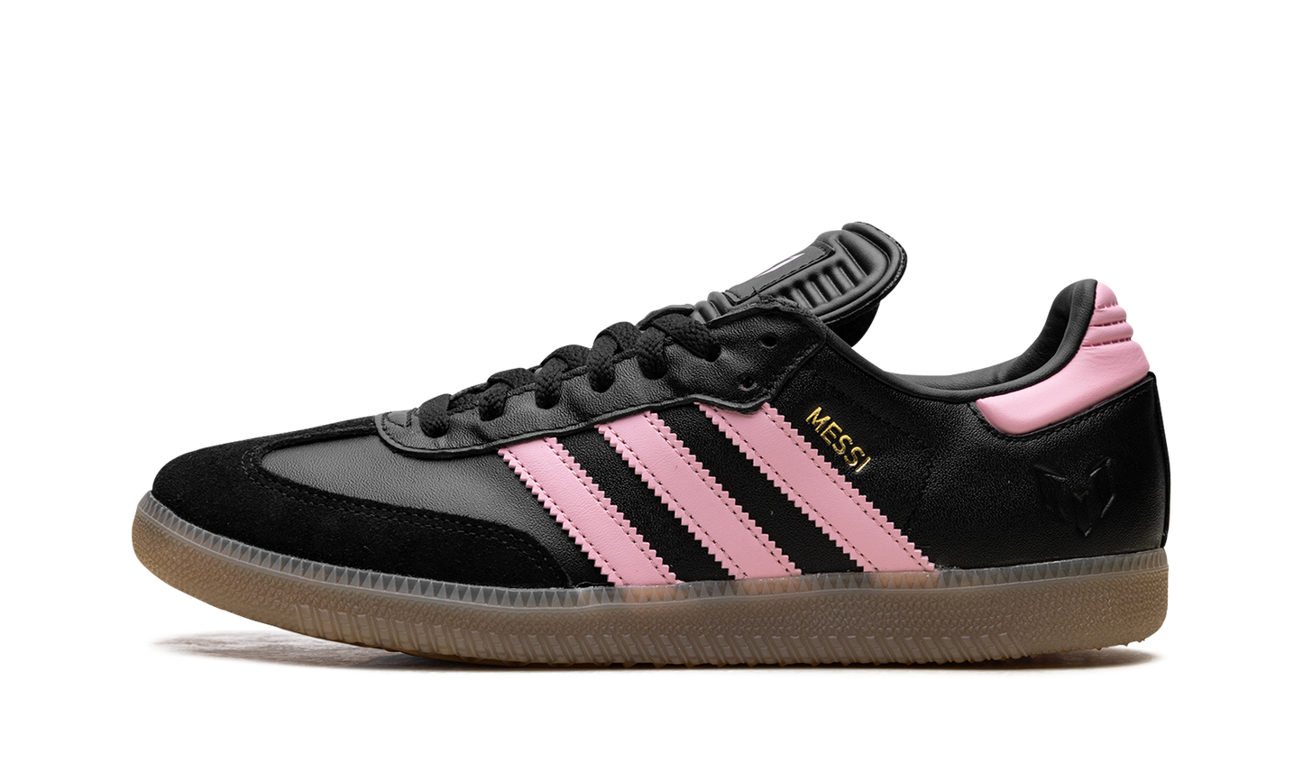 Adidas Samba Messi Indoor "Core Black / Gold Metallic / Gum" JP7845