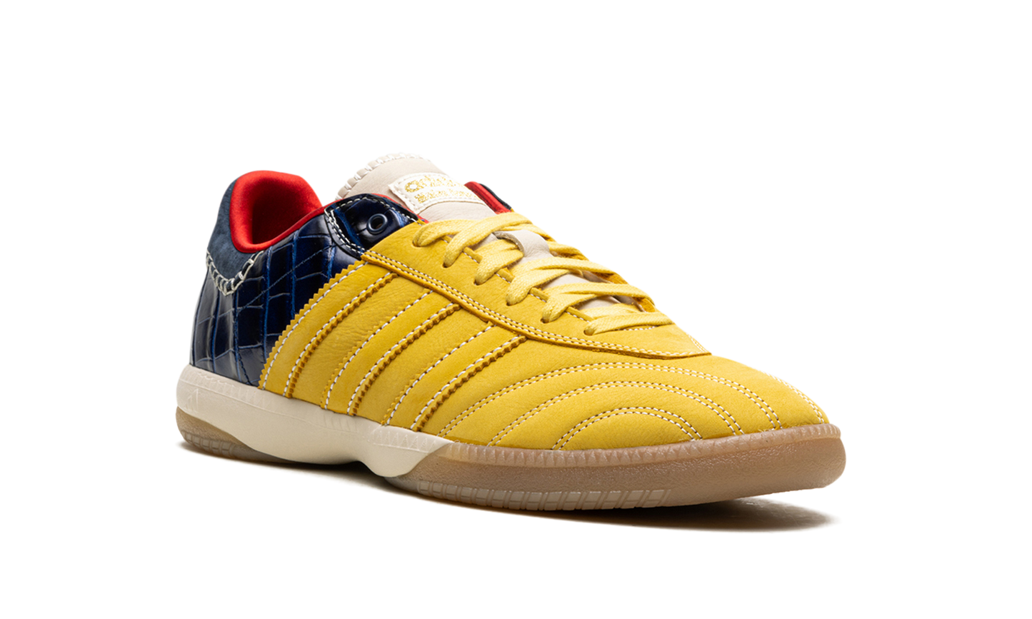 Adidas Samba Millenium "Wales Bonner - Fade Gold / Navy Croc" IH8407