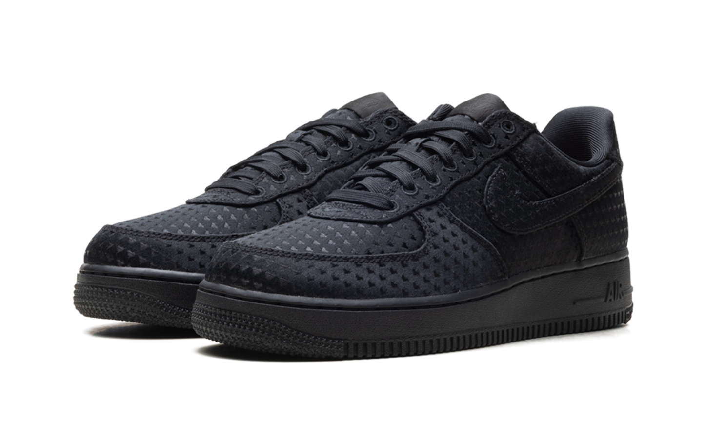 Nike Air Force 1 Low WMNS Valentine's Day - Triple Black IQ9965 001