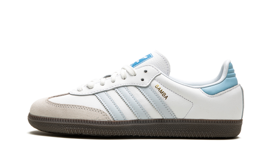 Adidas Samba OG "White / Halo Blue" ID2055