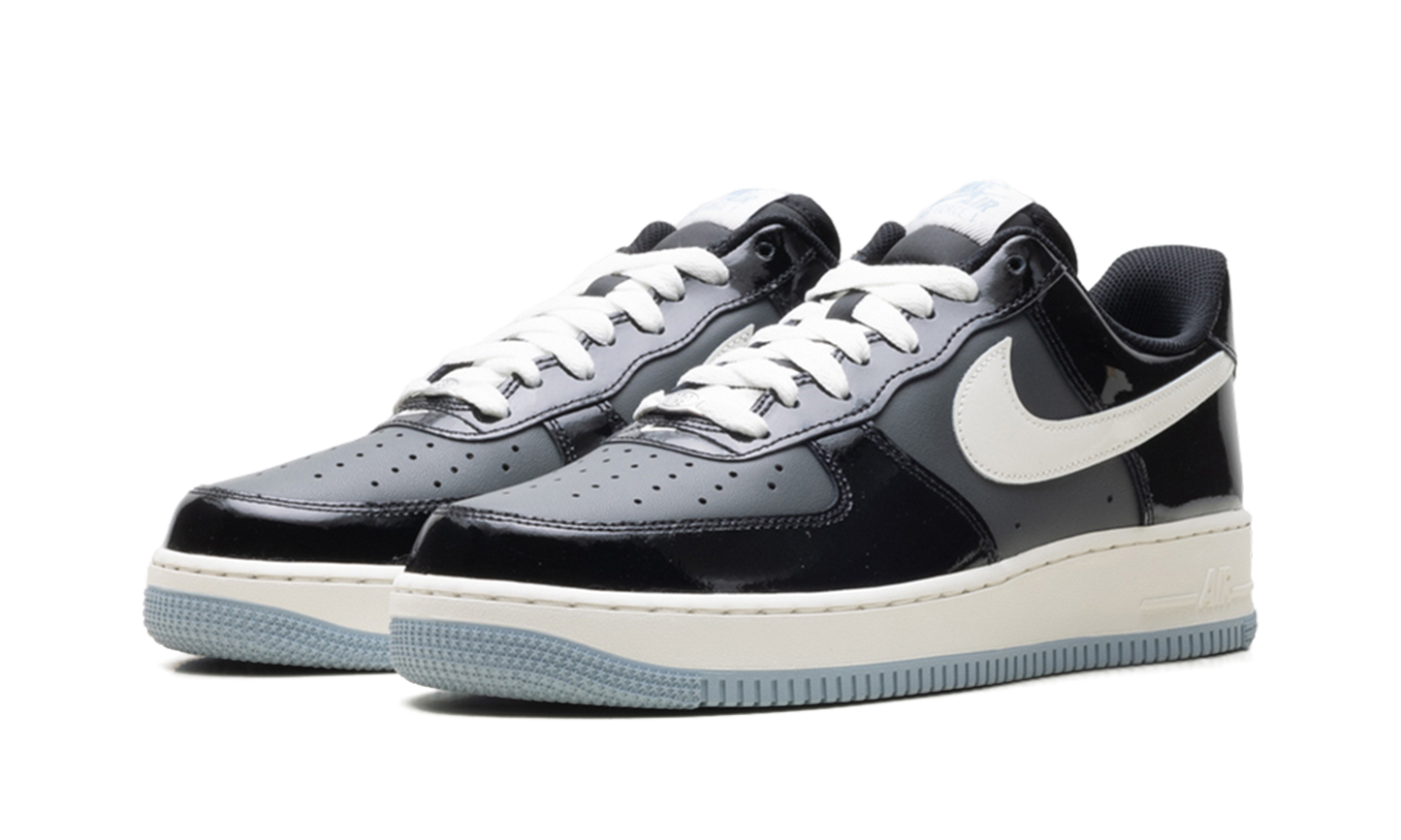 Nike Air Force 1 Low "Black Iron Grey Patent" IB7676 001
