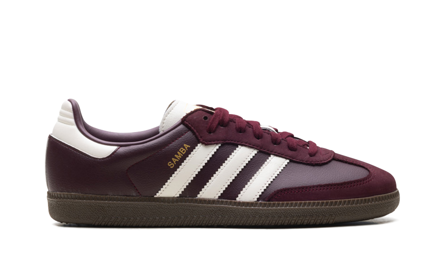 Adidas Samba OG WMNS "Maroon Off White Gum" JR8844