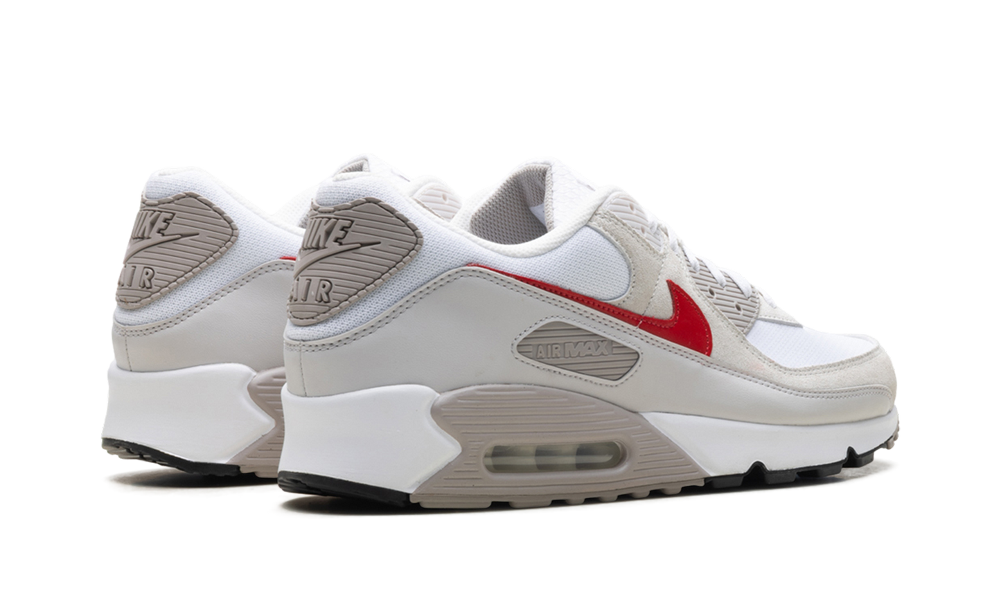 Nike Air Max 90 "White College Grey Vast Grey University Red" DM0029 113