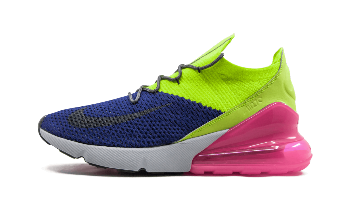 Nike Air Max 270 Flyknit "Regency Purple/Volt" AO1023 501