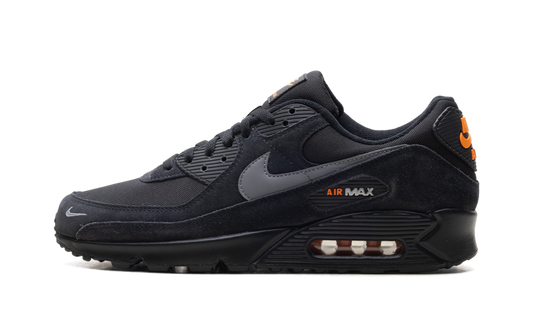 Nike Air Max 90 "Black Metallic Cool Grey Orange" DO6706 010