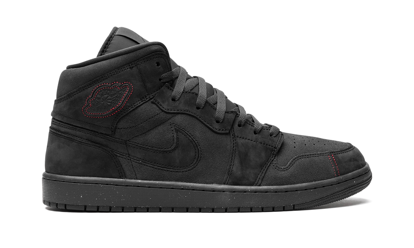 Air Jordan 1 Mid SE Craft Dark Smoke Red FD8634 001
