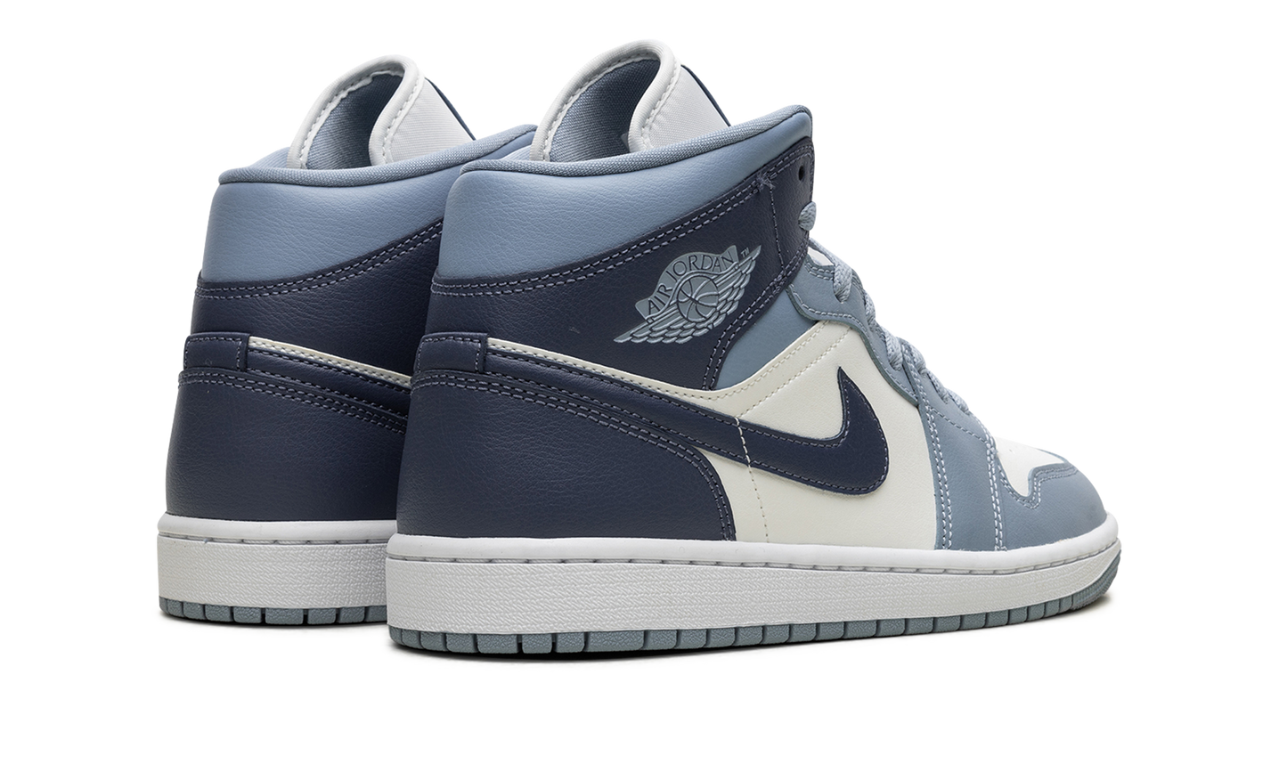 AIR JORDAN 1 MID WMNS Two-Tone Blue BQ6472 140