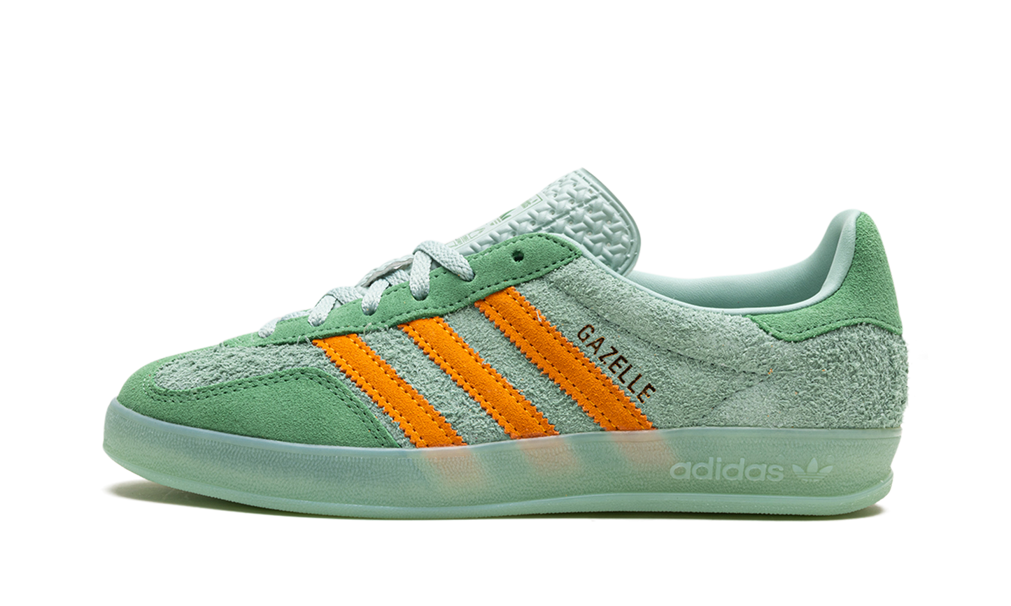 Adidas Gazelle Indoor WMNS "Hazy Green Crew Yellow" IG6783