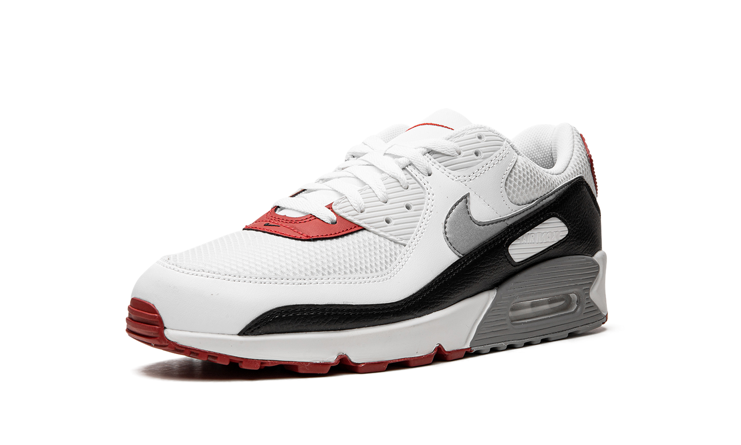 Nike Air Max 90 "Photon Dust / Varsity Red" DO8902 001